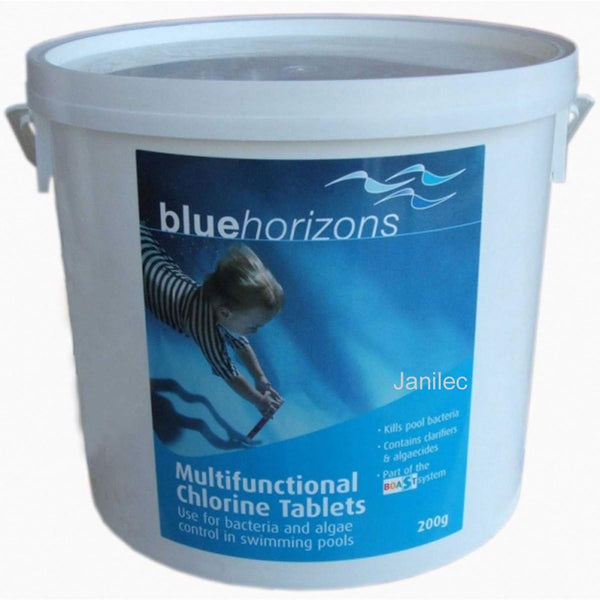 Blue Horizon Large Multifunction 200g Tablets - Tub of 5 KG