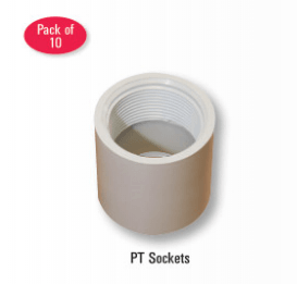 1.5" P-T sockets 10 Per Pack CP15TS/10 - Swimming Pool Pumps UK