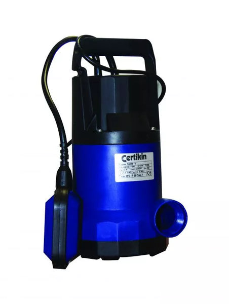 Submersible pump with float switch and 1.25" outlet. SUB-1