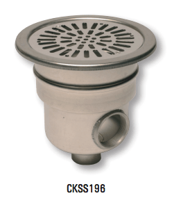 Main drain 1.5" base - 2" side outlet - Swimming Pool Pumps UK