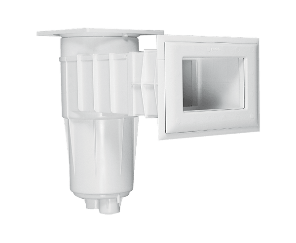 Skimmer + parallel extension throat - plumbed (collar weir). HD1002 - Swimming Pool Pumps UK