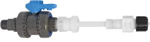 Withdrawable injection valve - 1/2” 4 x 6 connections CDELINRV