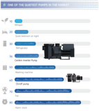 Certikin inverter pool pump (1kW)