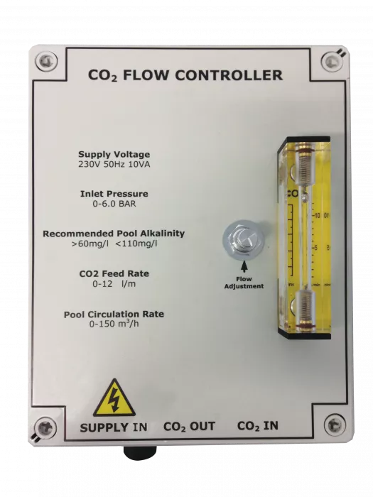Pool Co2 System CO2 flow controller - 240VAC. CDECO2FC – Swimming Pool Pumps UK