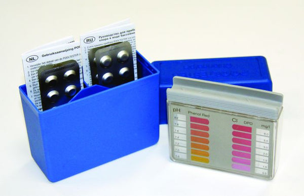 Certikin Bromine pH TA Test Kit (blue box). TK3754