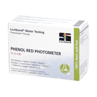 250 Phenol Red (Photometer) Tablets for pH.  TTREDPLT250