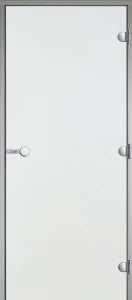 Harvia Glass Steam Room Door 1890mm x 690mm - Aluminium Frame.