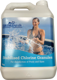 5kg Swimfresh Chlorine Granules  QO. SFCG05QO