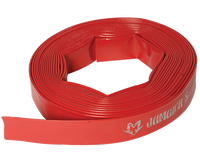 100" backwash hose deluxe (red) 38mm diameter. BW100R