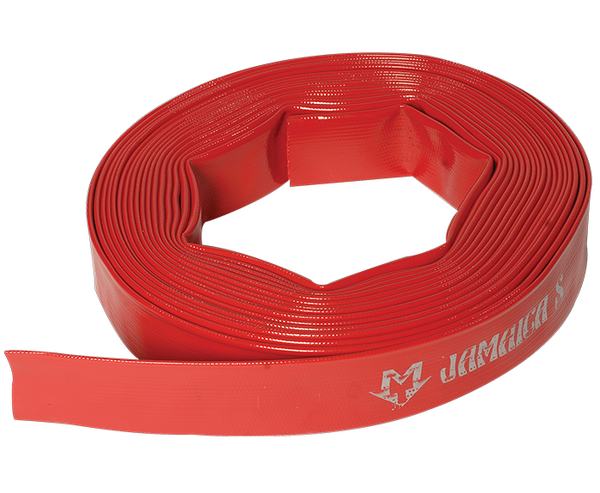 100" backwash hose deluxe (red) 38mm diameter. BW100R