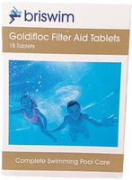 18 Tabs Goldifloc Filter Aid Tablets. MGF/6