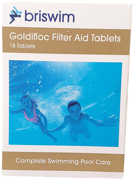 18 Tabs Goldifloc Filter Aid Tablets. MGF/6