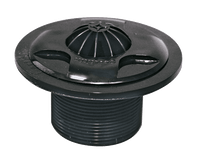 1.5" Fixed grate inlet - black. HD54C+B - Swimming Pool Pumps UK