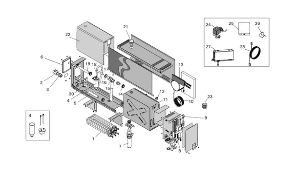 Harvia Steam Outlet Nozzle.  SPSHZG500